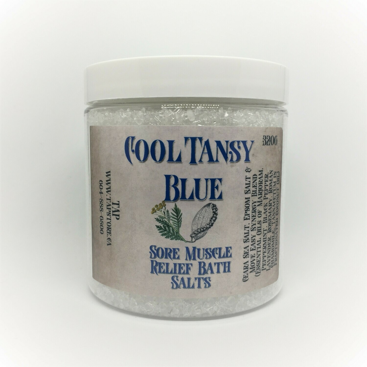 Cool Tansy Blue Bath Salts