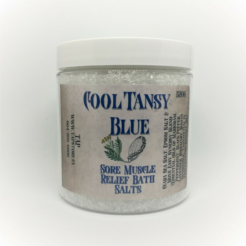 Cool Tansy Blue Bath Salts