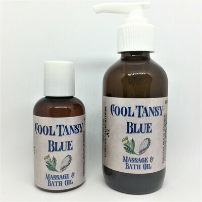 Cool Tansy Blue Massage & Bath Oil