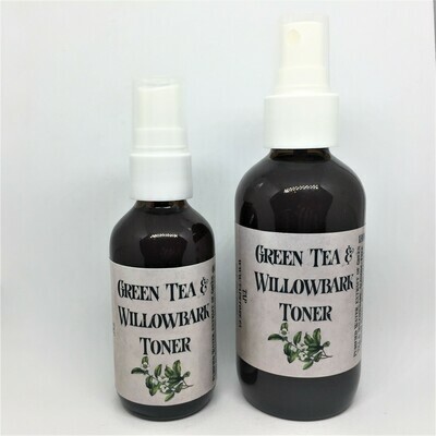 Green Tea & Willowbark Toner