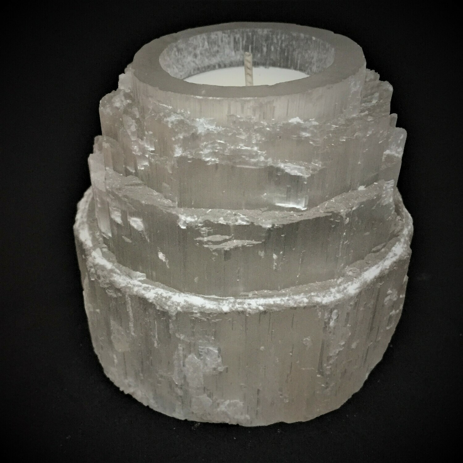 Selenite Tealight Holder