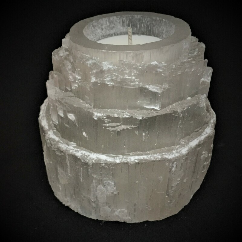 Selenite Tealight Holder