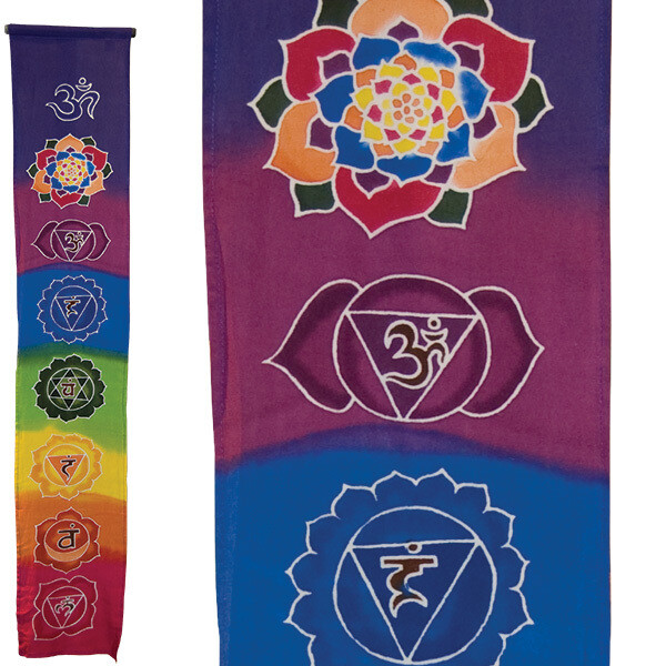Rainbow Chakra Banner
