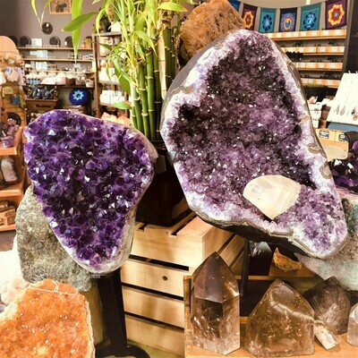 Amethyst Cluster on Stand