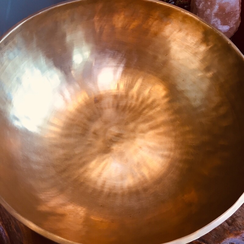 Brass Hand Hammered Singing Bowl