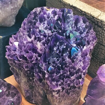 Amethyst Elestial Stand Up