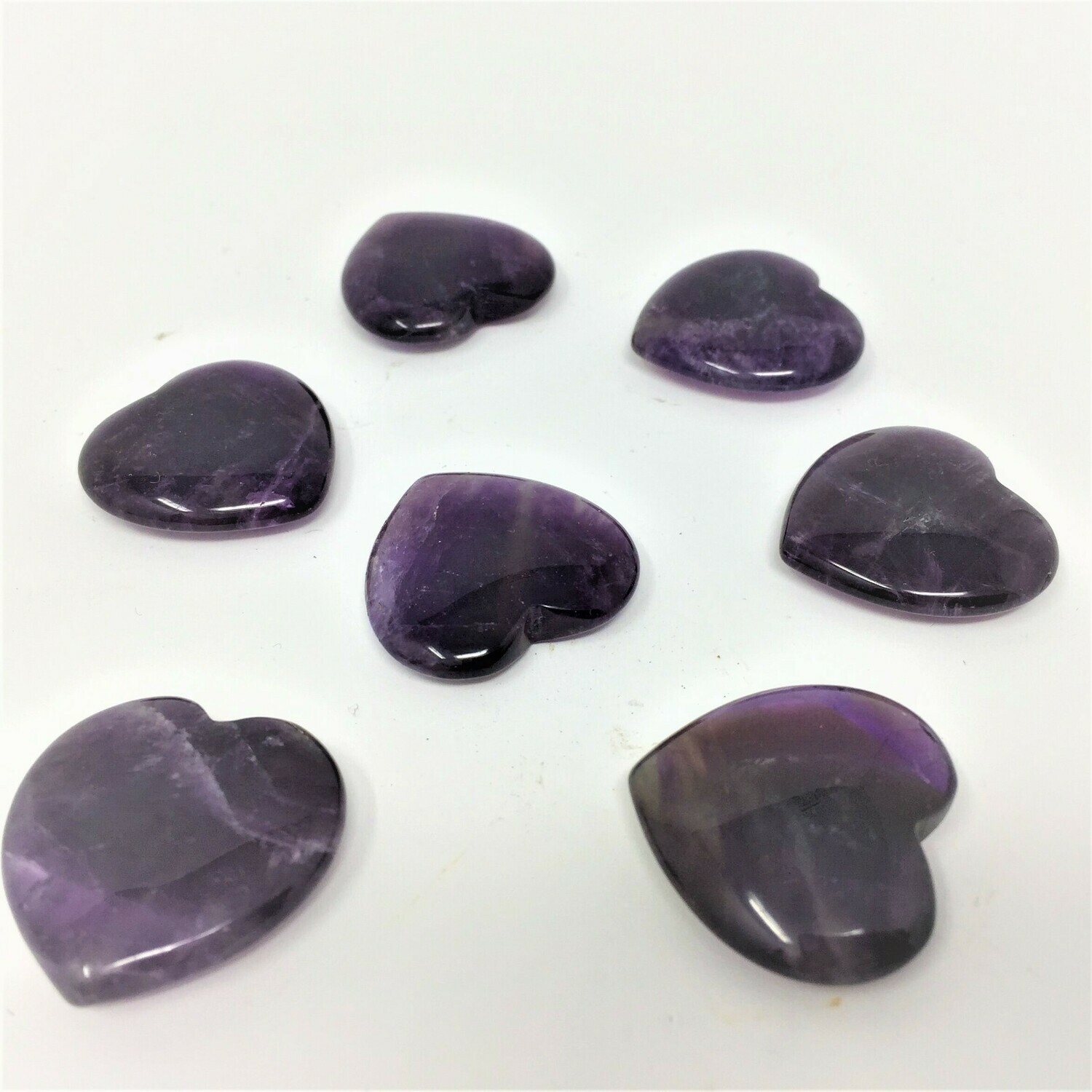 Amethyst Heart Small