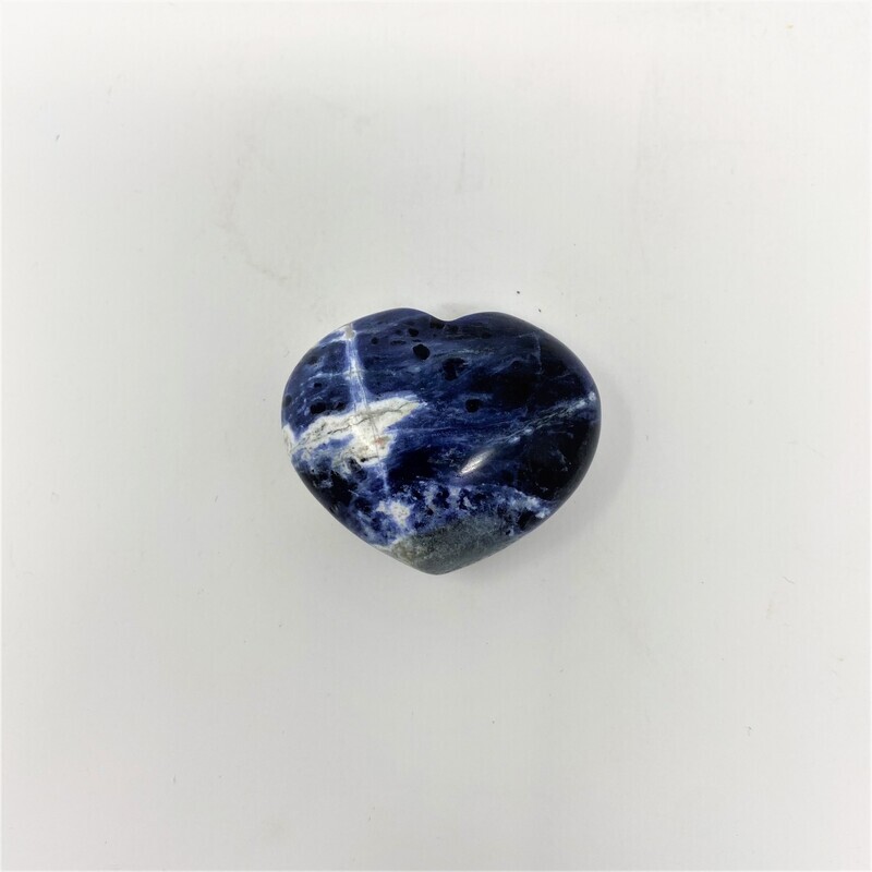 Sodalite Puffy Heart