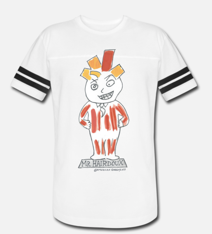 &quot;Mr. Hairdoux&quot; Kid&#39;s Vintage Style T-Shirt