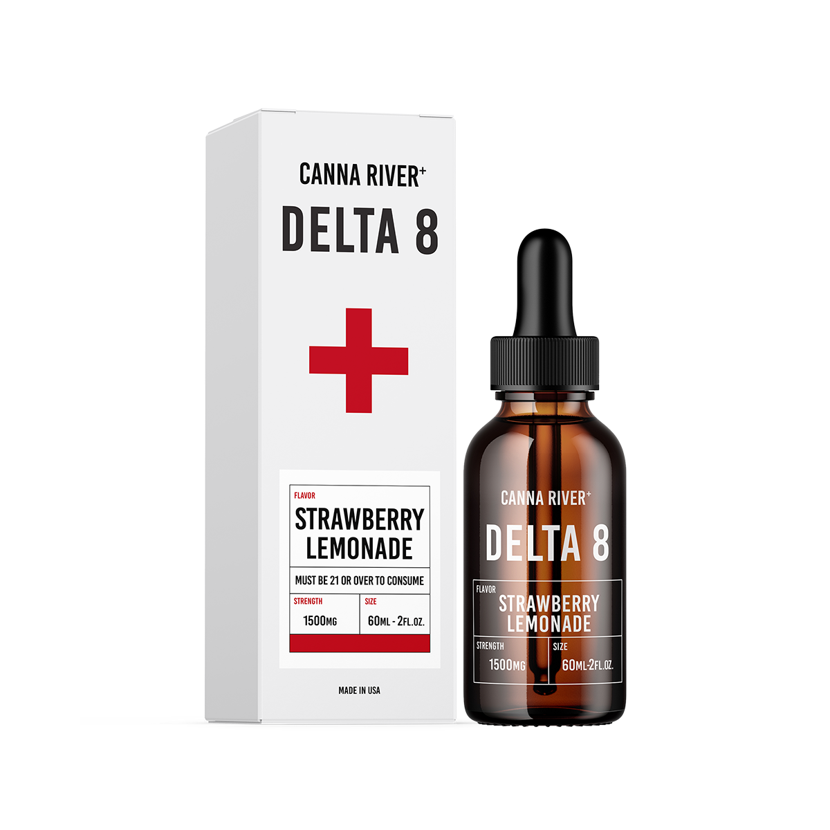 Canna River Delta 8 1500 mg Tinctures