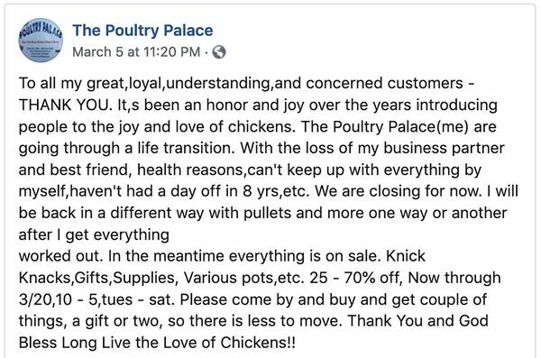The Poultry Palace