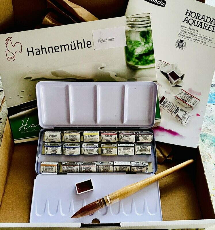 Aquarell-Set I - ohne Buch