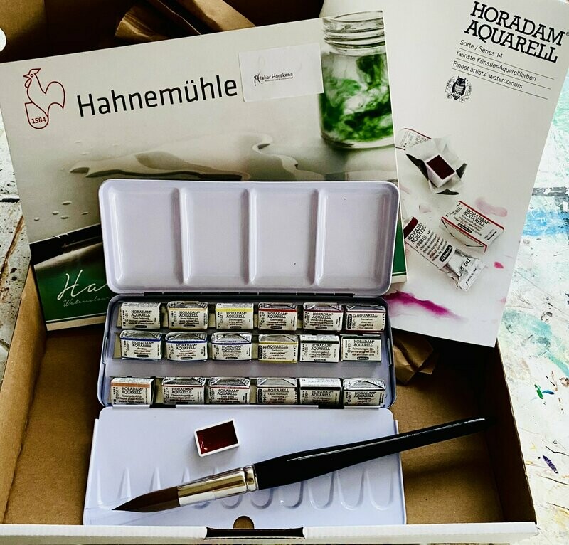 Aquarell-Set I/I ohne Buch