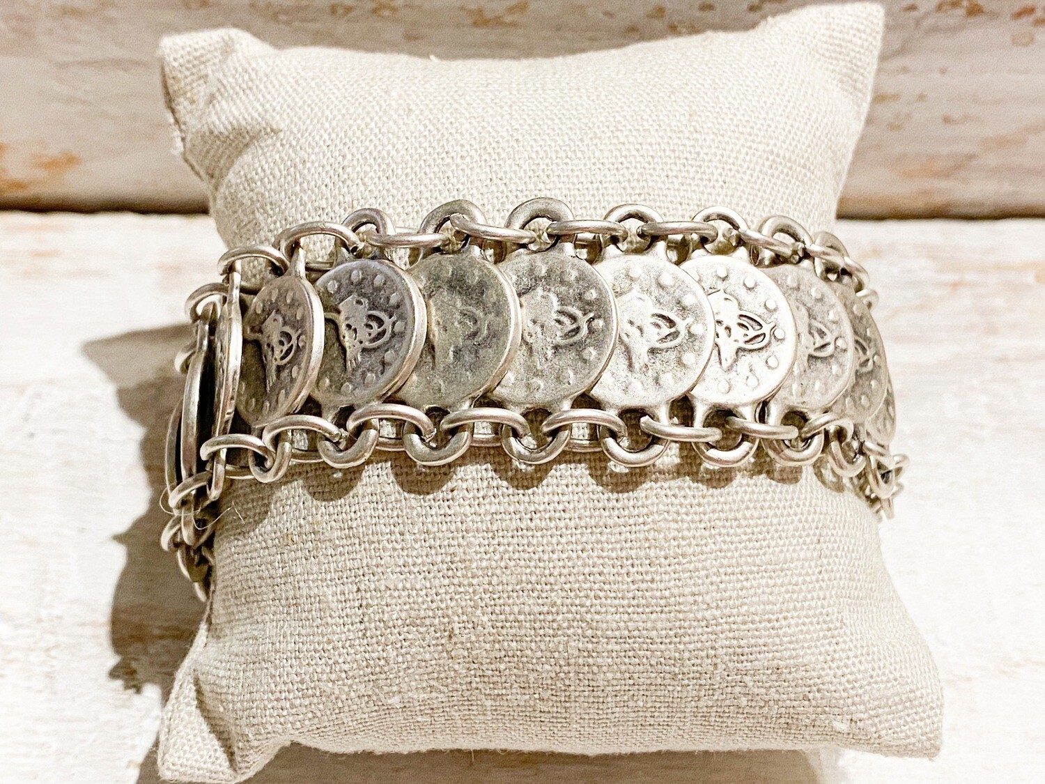 Pulsera monedas