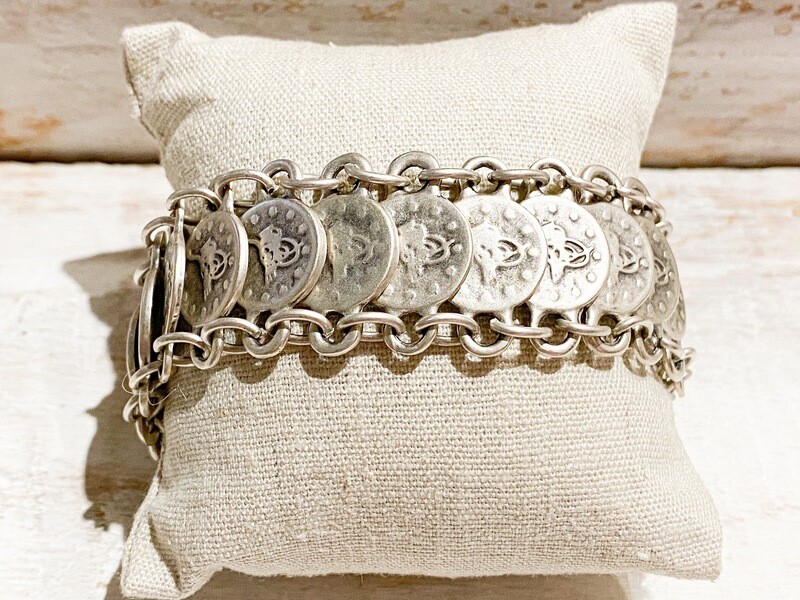 Pulsera monedas