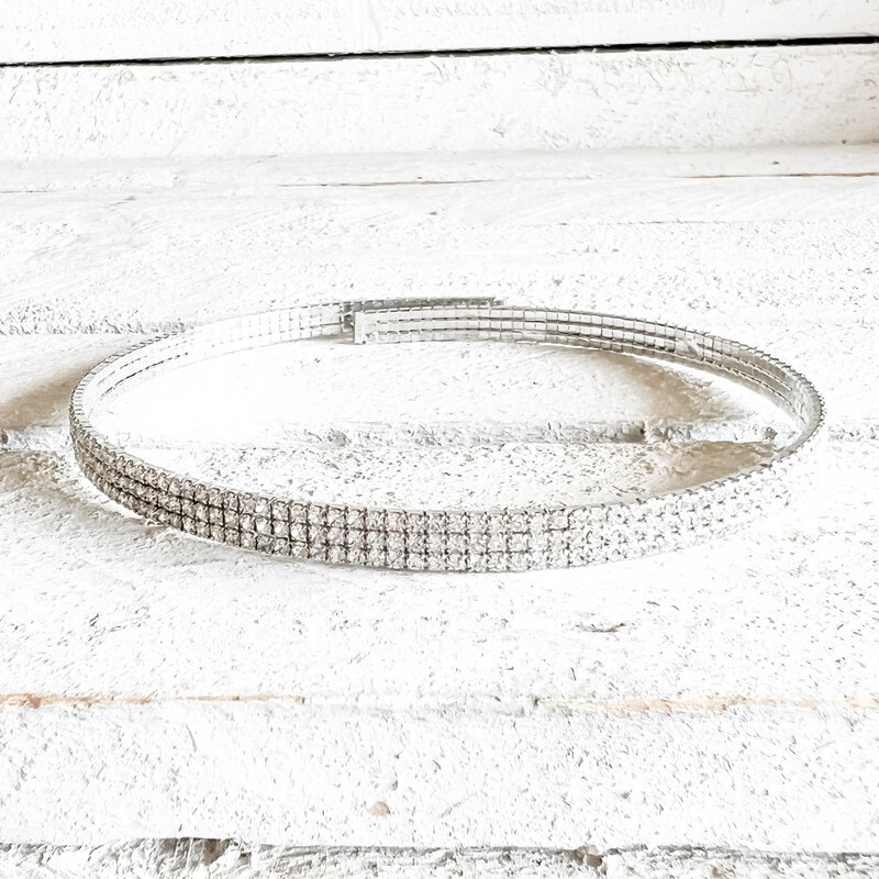 Choker gargantilla strass