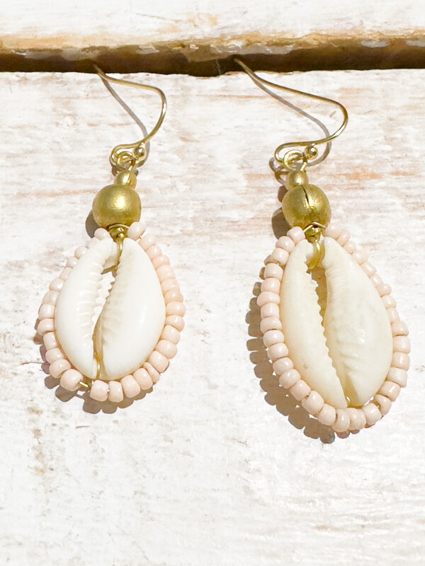 Pendientes mar dorados nude