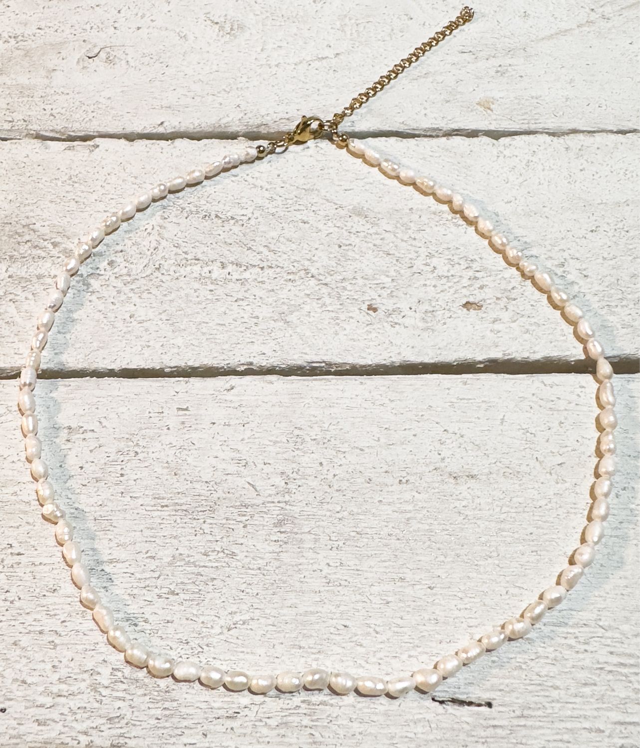 Gargantilla mini perlas