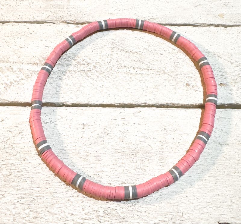 Gargantilla surf rosa