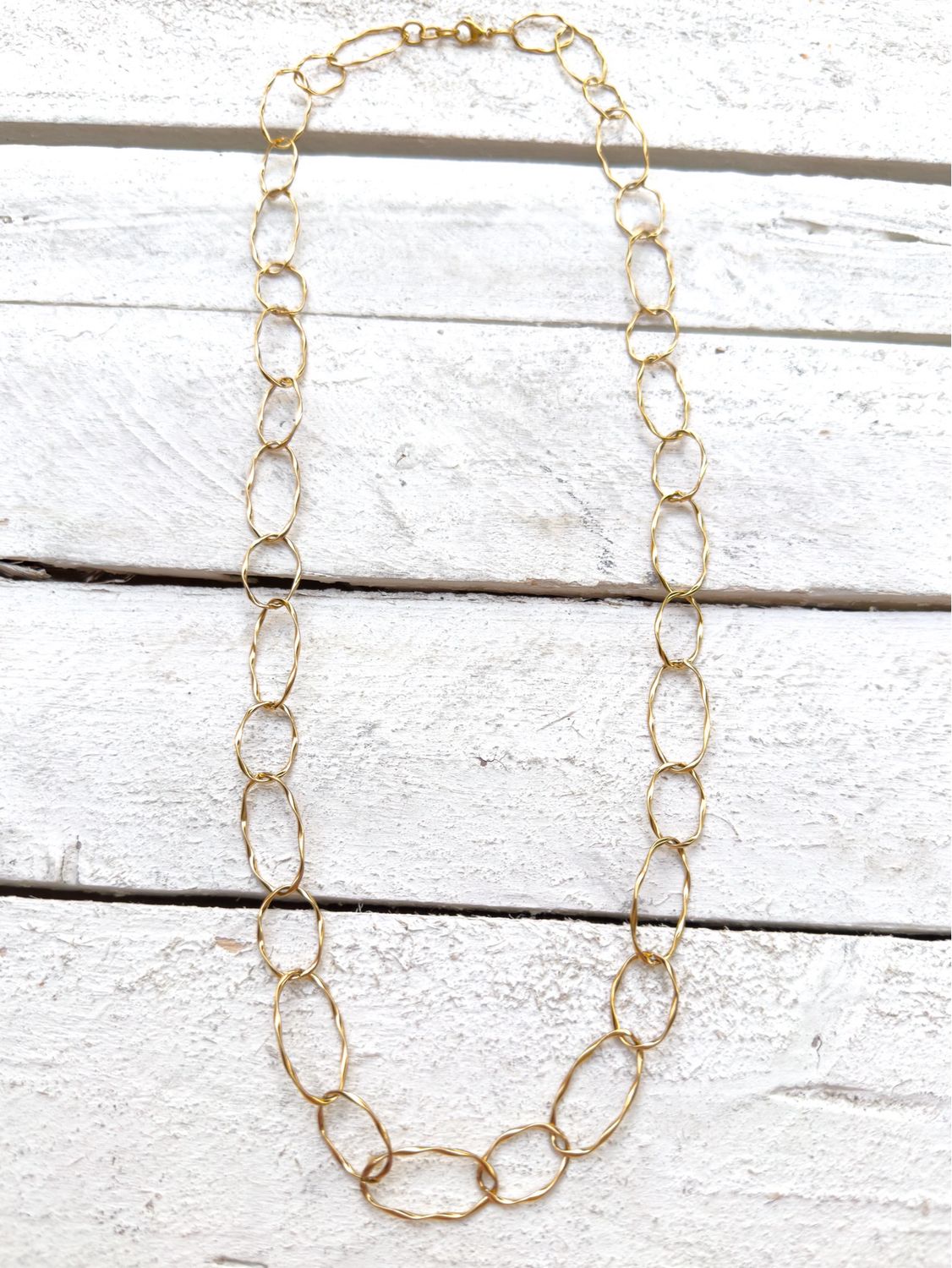 Collar cadena eslabones