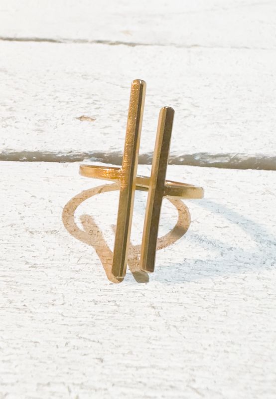 Anillo doble barra