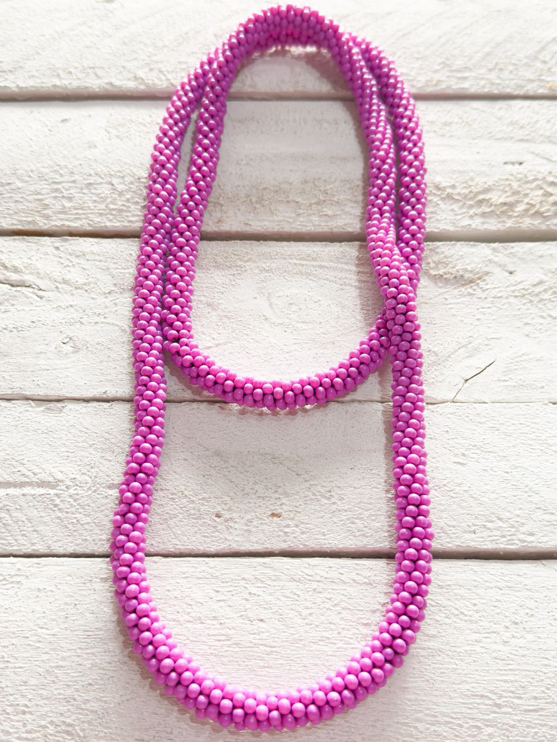 Collar serpiente buganvilla