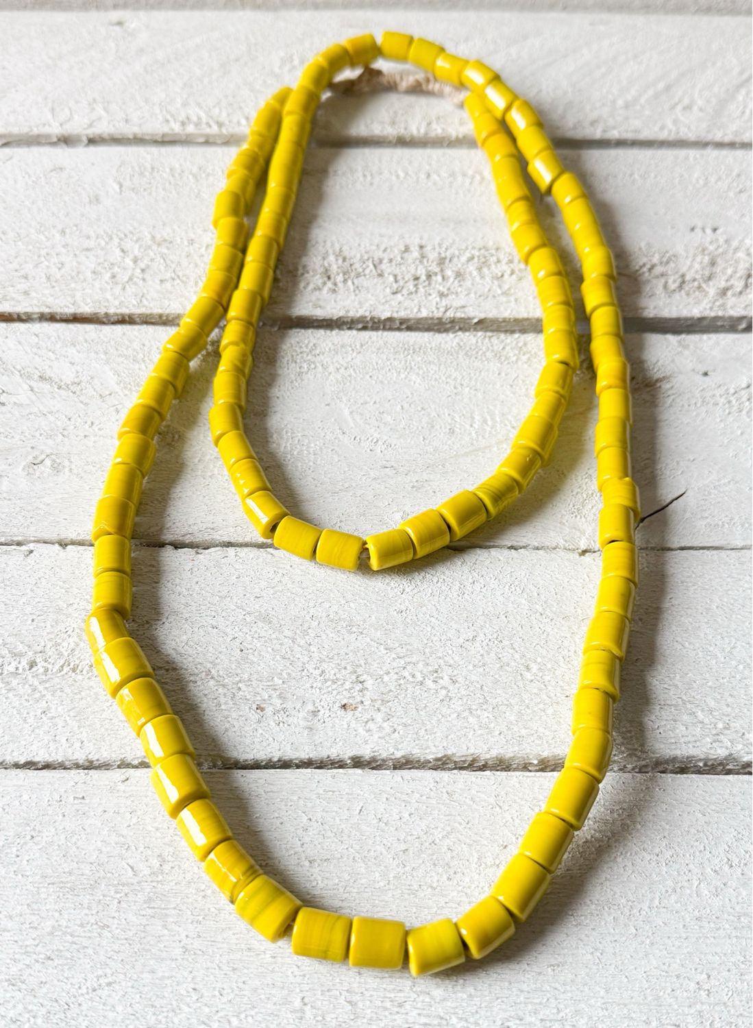 Collar summer amarillo