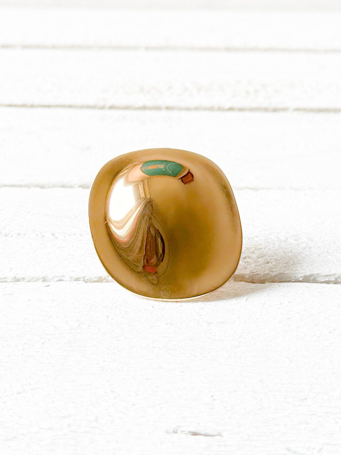 Anillo extra grande acero