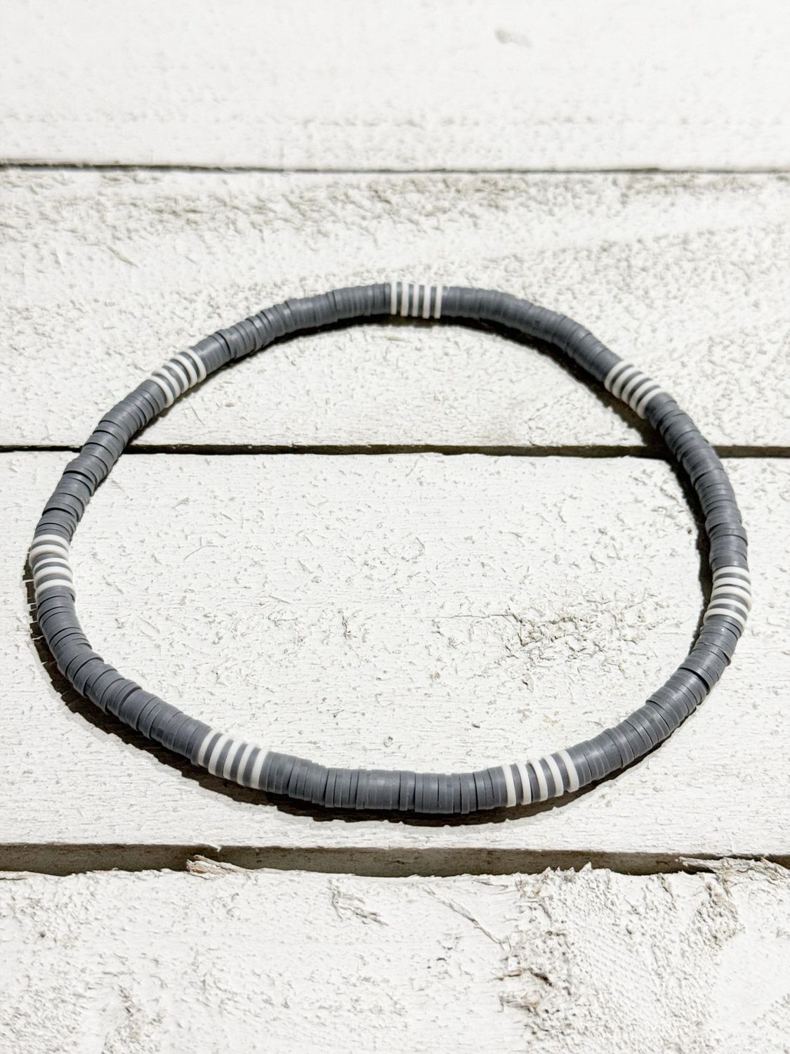 Gargantilla surf rayas gris