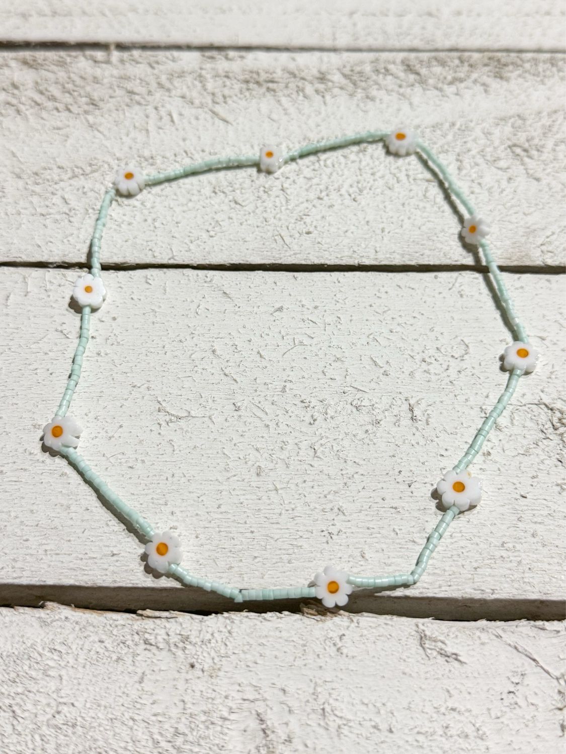 Gargantilla margaritas agua