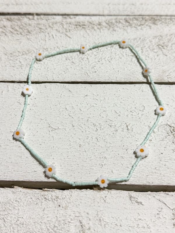 Gargantilla margaritas agua