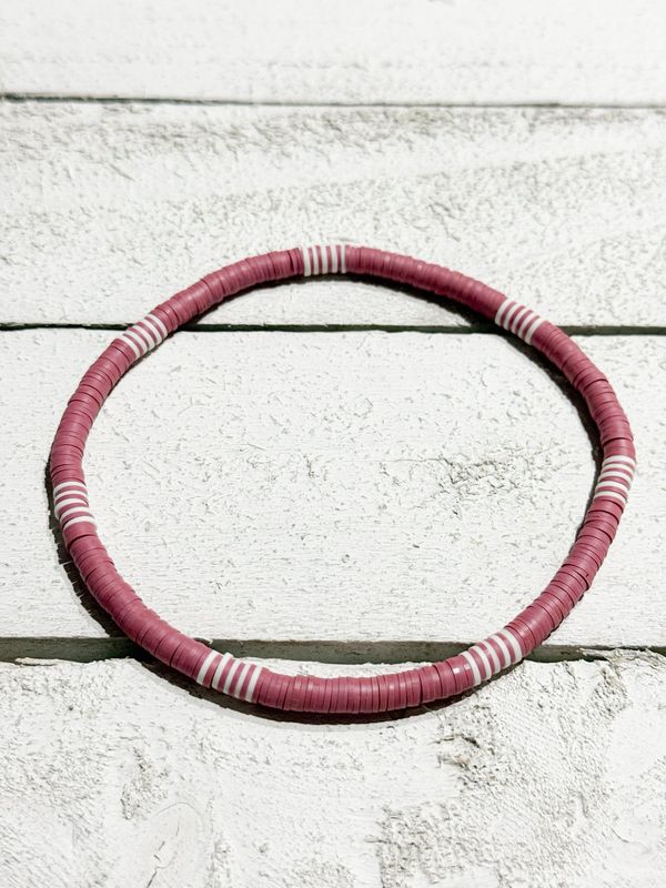 Gargantilla surf rayas fresa