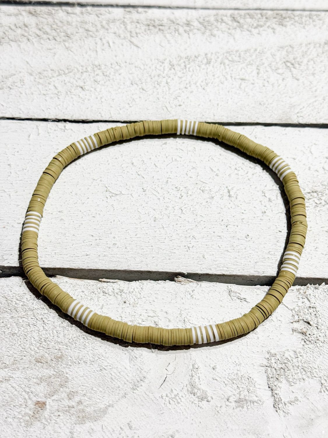 Gargantilla surf rayas kaki