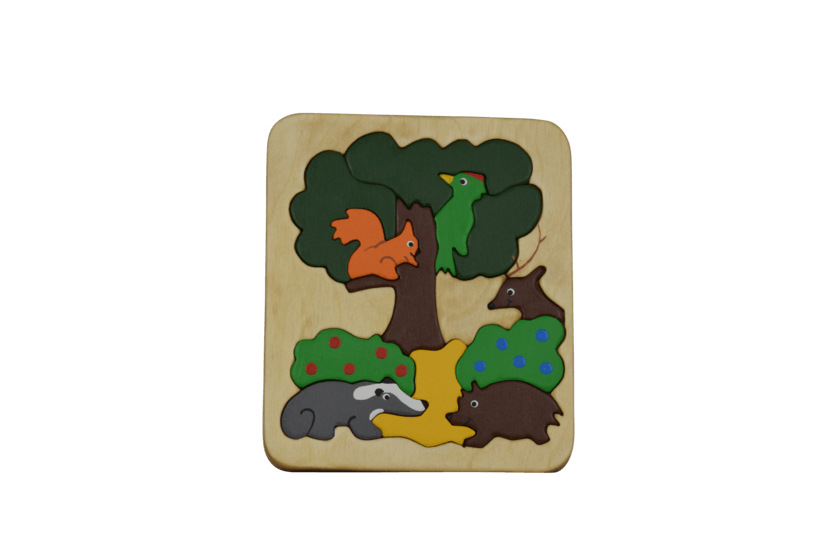 Puzzle "Tiere des Waldes" I Christophorus Werkstätten