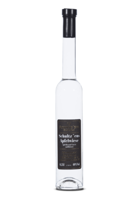Apfel Brand "Schultz'ens Apfelwiese" I 40 % vol. I 350 ml I Glina Whisky