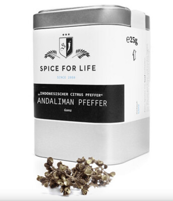 "Wilder Andaliman Pfeffer" I 25 g I Spice for Life