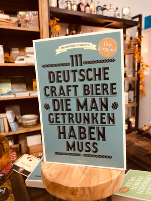 Ratgeber "111 Deutsche Craft Biere die man getrunken haben muss" I Martin Droschke & Norbert Krines I emons: