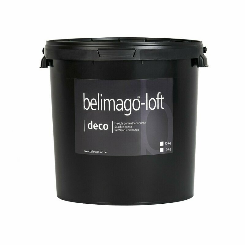 belimago-loft deco, Dekorspachtelmasse, 25 kg belimago-loft deco, Dekorspachtelmasse, 25 kg