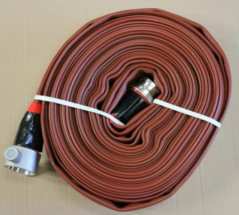 Lay Flat Fire Hose 30m x 63mm (Type 3)