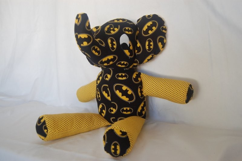 stuffed Elephant - Batman - kids toy for  every age
