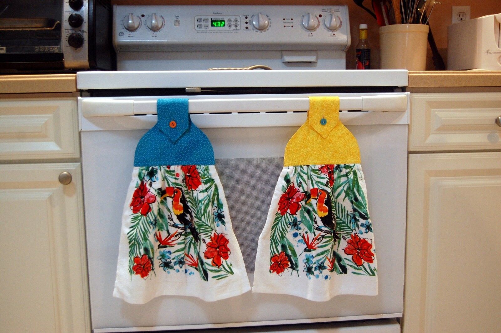 Transpac Decorative Towel Bird Kitchen Towels - Two Towels 27.0