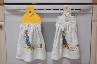 2 beautiful *Bird* tie kitchen towel