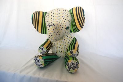 stuffed Elephant - colorful spring - kids toy for every age