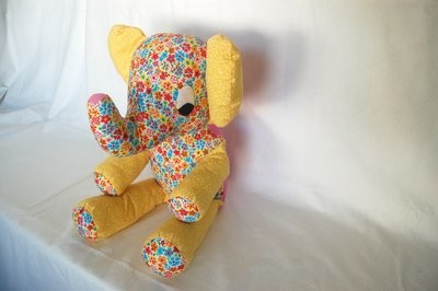 stuffed Elephant - summer time - kids toy for every age