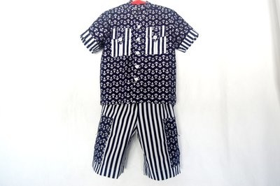 HANDCRAFTED - SAILOR SUIT FOR BOYS 2 (TWO) YEARS