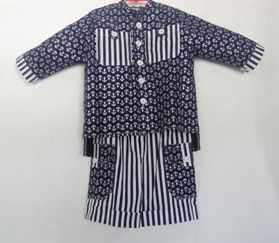 Handcrafted - SAILOR SUIT for Boys 4 (four) YEARS