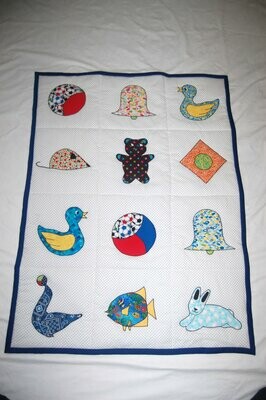 Beautiful Baby Blanket with 12 Pictures