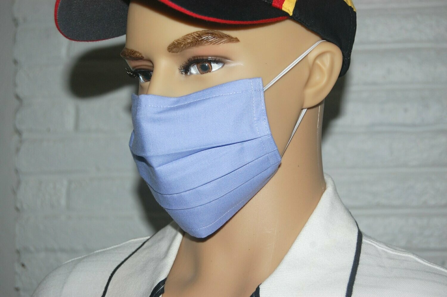 3 Layer Handcrafted - Environmentally friendly Reusable 100% Cotton Face Mask "LILAC"