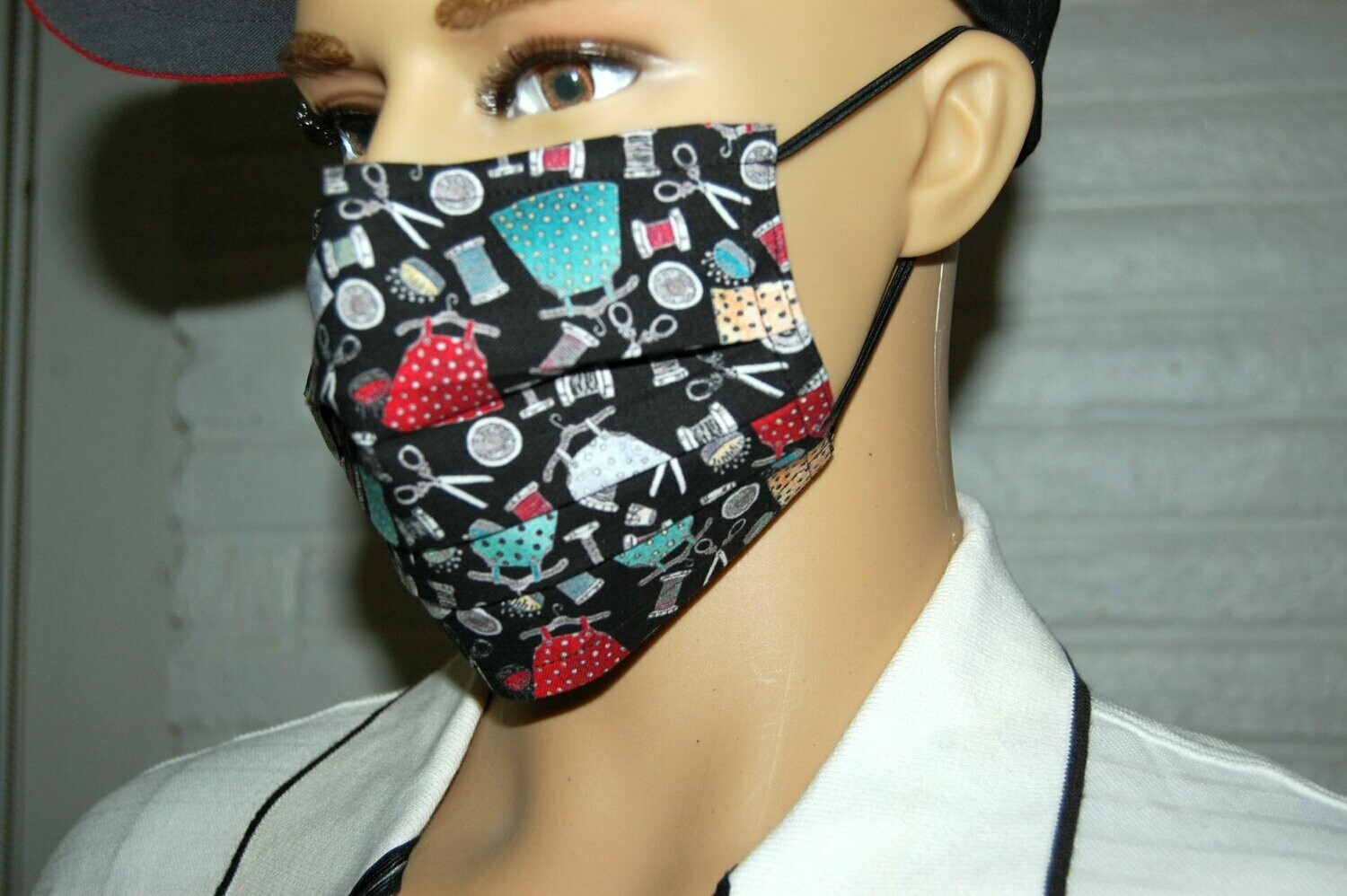 3 Layer Handcrafted - Environmentally friendly Reusable 100% Cotton Face Mask "Master Tailor"