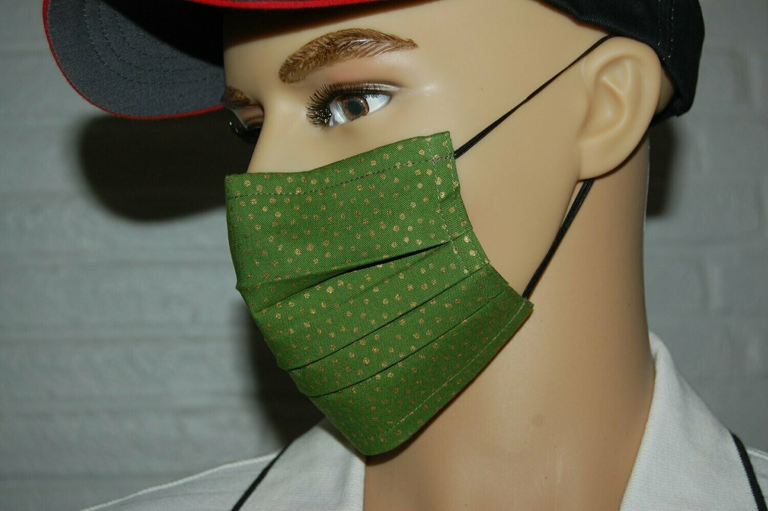 3 Layer Handcrafted - Environmentally friendly Reusable 100% Cotton Face Mask "Christmas 6"
